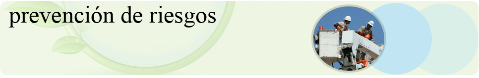 prevencion de riesgos